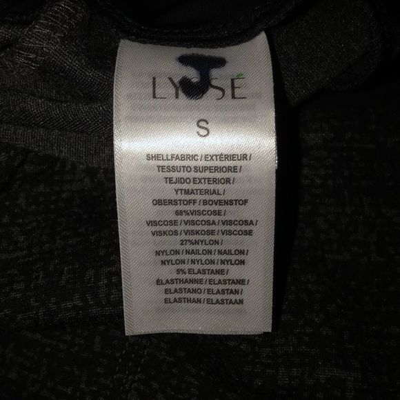 Lysse Grey Boucle Print Mara Seamed Stretch Leggings - Picture 10 of 14